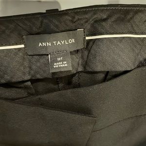Ann Taylor Black Slacks - Like New!